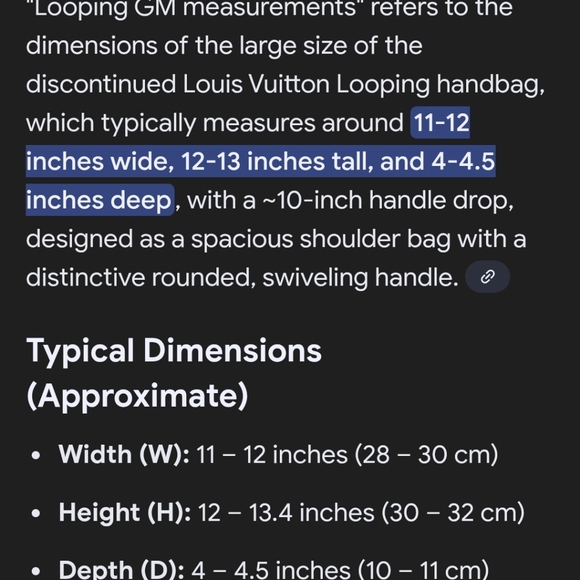 Louis Vuitton Brown Monogram Looping GM Shoulder Bag with Vachetta Leather - Picture 12 of 12